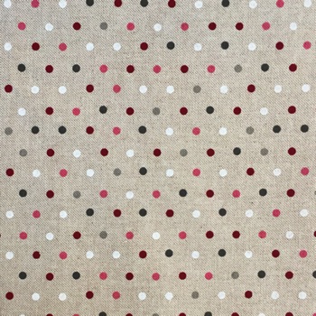 Linen Dots Berry